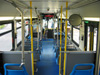 Prototype bus #1000 included eight "Insight" seats from American Seating. These new seats, which are wider and thiner than the previous generation of CTA seats, would be standard on future deliveries. (Photo by Kevin Zolkiewicz)