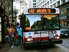 Bus #1048 at Dearborn and Madison working route #62 Archer on March 22, 2007. (Photo by Kevin Zolkiewicz)
