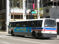 Bus #4681 at Dearborn and Madison on October 2, 2004.