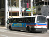 Bus #4592 on Wacker, west of Michigan, working route #123 Illinois Center/Union Express on June 10, 2005. (Photo by Kevin Zolkiewicz)