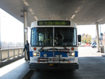 Bus #4919 (former Pace #2099) at 95th and Dan Ryan on October 30, 2005. (Photo by Michael Pompili)