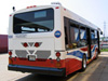 Prototype bus #500 at Skokie Shops on June 17, 2006. (Photo by Robert Madison)