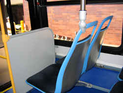 A close-up of the American Seating 