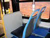 The controls above the driver's seat on prototype bus #500 while at Skokie Shops on June 17, 2006. (Photo by Robert Madison)