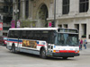 Bus #5573 at Michigan and Washington working route #60 Blue Island/26th on February 28, 2004. (Photo by Kevin Zolkiewicz)