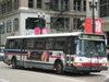 Bus #6190 at the 63rd/Ashland Green Line station working route #63 63rd on October 17, 2004. (Photo by Kevin Zolkiewicz)