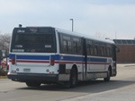 Bus #6085 at Madison and Clark working route #14 Jeffery Express on March 22, 2007. (Photo by Kevin Zolkiewicz)
