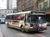 Bus #6073 at Michigan and Washington working route #151 Sheridan on February 26, 2004. (Photo by Kevin Zolkiewicz)