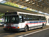 Bus #6281 at the Midway Orange Line station working route #63 63rd on September 7, 2005. (Photo by Ryan Balla)