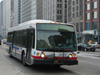 Bus #6740 at Clark and West La Salle on April 1, 2003. (Photo by Kevin Zolkiewicz)