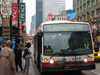 Bus #6421 at Chicago and Michigan working route #3 King Drive on November 22, 2003. (Photo by Kevin Zolkiewicz)