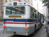 Bus #7324 at Michigan and Monroe working route #6 Jeffery Express on August 5, 2003. (Photo by Kevin Zolkiewicz)