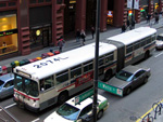Bus #7330 on March 8, 2004. (Photo by Michael Pompili)