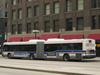 Bus #7570 at Addison and Clark on June 30, 2004. (Photo by Kevin Zolkiewicz)