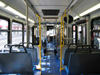 Bus #7535 at Washington and State working route #14 Jeffery Express on February 26, 2004. (Photo by Kevin Zolkiewicz)