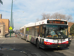 Bus #7676 at Kedzie and 46th working route #52 Kedzie/California on February 5, 2005.