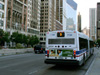 Bus #7719 at Wacker and Michigan on June 3, 2006. (Photo by Kevin Zolkiewicz)