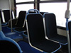 The interior of prototype bus #7800 on January 22, 2005. (Photo by Ryan Balla)